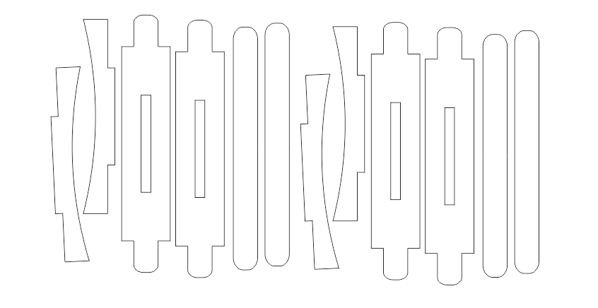 standardized struts